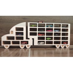Truck-shaped shelf