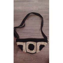 Stylish crochet handbag